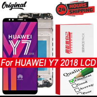 100% Original 5.99'' LCD for HUAWEI Y7 2018 Y7 Pro 2018 Y7 Prime 2018 Display Touch Screen Digitizer Replacement Parts