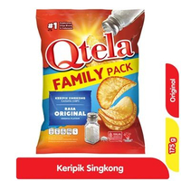 Qtela Keripik Singkong Original 175 g