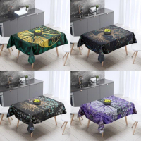 Tablecloth Table Evidence Tree Living Altar Sheet Pages Spiritual Magician Astrology Card Oracle Bantals 40X70cm Mantel Mesa