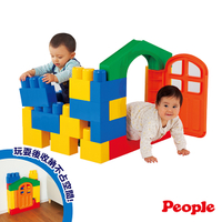 日本People 全身體感大積木 空間遊戲組合(1歲以上)