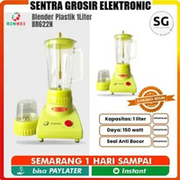 Blender Plastik BR622N 1L 150W | Motor Tembaga | 3 Tombol Kecepatan | Halus Kuat Awet STANDART