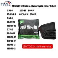 Motorcycle inner tube90/90-10 130/60-10 3.75-12 80/90-12 100/110/90-12 120/70-12 130/70-12 2.25-14 3.00-14 60/100-14 2.50-16