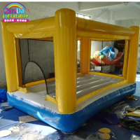 Play House Bouncy Castle,Trampoline Outdoor Jumping Castle Air Bouncer Inflatable Trampoline For Kids