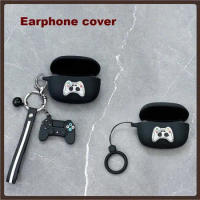 For Realme Buds T100 / T300 Case funny Game patterns Silicone Wireless Earphone cover For Realme Buds T300 accessories box