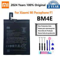 100% Original Xiao mi Replacement Battery BM4E For Xiaomi MI Pocophone Poco F1 battery Authentic Pho