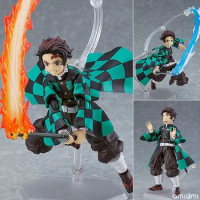 14cm Demon Slayer Kamado Tanjirou joint movable Anime Action Figure Collection Model cartoon Toys for Friend gifts