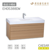 CAESAR 凱撒衛浴 面盆 浴櫃 面盆浴櫃組 超大檯面 收納倍增 LF5388 不含安裝
