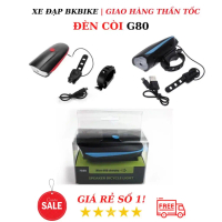Đèn Còi Xe Đạp G80 • Sáng & Kêu To
