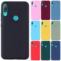 For Huawei Y7 2019 Silicone Case For Huawei Y7 Prime 2019 Case Silicone Soft Back Phone Case on for Huawei Y7 Prime 2019 Cover