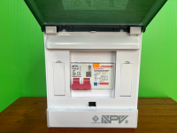 ตู้คอนซูมเมอร์ ตู้ควบคุมไฟ ตู้กันดูด NPV พร้อมเมน เบรกเกอร์ กันดูด RCBO 32A, 50A หรือ 63A ตู้คอนซูเม