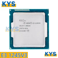 Xeon For E3-1245 v3 E3 1245 v3 E3 1245V3 3.4GHz quad-core eight-threaded CPU processor 8M 84W LGA 1150