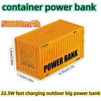 50000mAh container power bank 22.5W fast charging outdoor big power bank