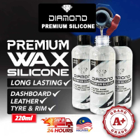 Diamond 【Silicone Wax (Grade A)】(LONG LAST FOR 2-3 MONTHS) For Tyre & Rim/ Tyre Polish/ Wax Silicone
