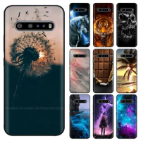 For LG V60 ThinQ Silicone Phone Cover For LG V50 ThinQ Cases Soft TPU Back Cover Case Fundas for LG 