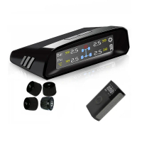【FLYone】GT600 Plus 無線太陽能TPMS 胎壓偵測器彩色螢幕(加碼送 無線電動打氣機)