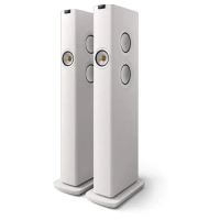 KEF LS60 Wireless 座地式無線音響系統 礦石白