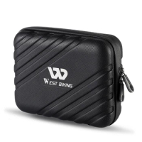 WEST BIKING For Brompton Bike Bag Folding Bicycle Accessories Waterproof Reflective Front Bag Mini Storage Box With Connector