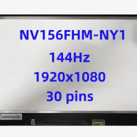 15.6" 144Hz Laptop LCD Screen NV156FHM-NY1 for DELL G3 3590 G5 5500 ASUS TUF FX505 A15 506IV IPS Display FHD1920x1080 30pins eDP