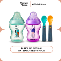 Tommee Tippee Paket Spesial – Botol Bayi & Sendok Makan