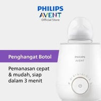 Philips Avent | Penghangat ASI | Penghangat Susu / ASI Cepat | Hangatkan Susu Secara Merata dalam 3 