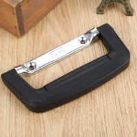 Black Case Handle Toolbox Cabinet Pull Flight Luggage Knob Air Bag Guitar Trolley Box Suitcase Briefcase Replace Part 130*64mm