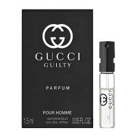 GUCCI 古馳 罪愛系列 GUILTY 男士香水香精版(綠瓶) 1.5ml x1