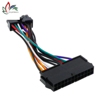 1pc 24 Pin to 14 Pin PSU ATX Main Power Supply Adapter High Quality Cable Cord For Lenovo M92P M93P H530