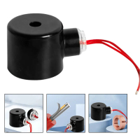 Cuộn nam châm từ tính điện 2W160 15 dùng cho van một chiều khí nén, phù hợp với nước, dầu và không k