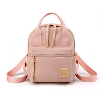 Tas ransel wanita 3072 tas ransel nilon waterproof SOFT PINK