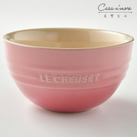 法國 LE CREUSET 韓式飯碗 餐碗 湯碗 碗公 薔薇粉【$199超取免運】