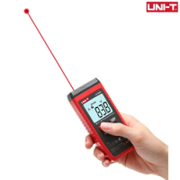 UNI-T UT306A Mini LCD Infrared Thermometer -35~300C -31~572F Red Laser Temperature Meter C/F Pyrometer Original