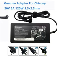 Original Chicony 20V 6A 120W AC Adapter Charger A17-120P2A A120A057Q For Intel NUC Laptop Power Supply 5.5x2.5mm