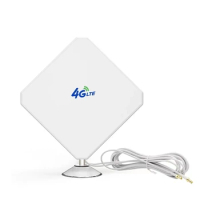 4G LTE Antenna 35dBi High Gain Antenna Mimo SMA TS9 Connector 3G GSM WiFi Signal Booster for Huawei Mobile Hotspot Router Modem