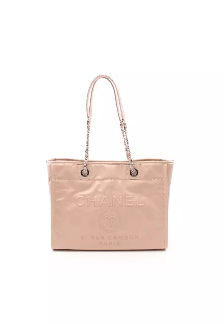 Chanel tote bag deauville new arrivals
