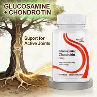 Glucosamine Chondroitin 1500mg Glucosamine Sulfate Kapsul Meningkatkan fleksibilitas sendi Chondroit