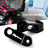 For SUZUKI SV650 SV650S SV650 X SV 650 X/S Motorcycle Extended mirror bracket Rearview Mirror Extender Adaptor Accessories