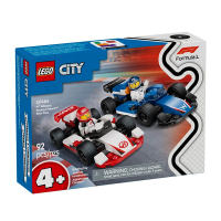 เลโก้ 60442 ซีรีส์เมือง F1 บล็อกตัวต่อสำหรับเด็ก Racer และ McLaren Racing ของเล่นใหม่