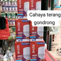 inlite lampu led jumbo fitting rumahan E27 lampu led capsule 20watt 30watt 40watt 50watt INBC002 30w