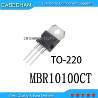 10PCS New and Original SB10100CT 10100CT 10100 TO-220 10A 100V MBR10100CT