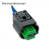 2 Pin Car Air Temp Reverse Radar ABS Sensor Plug Wire Harness Auto Waterproof Electronic Connector 8E0973202 1-967644-1 968405-1