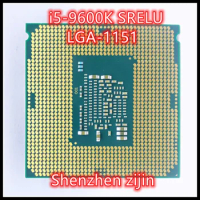 i5-9600K i5 9600K SRELU 3.7 GHz Six-Core Six-Thread CPU Processor 9M 95W LGA 1151