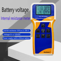YK-VR1220H High precision lithium battery internal resistance tester Test voltage Battery pack polymer 18650 battery tester