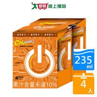 CHiiiiiiiii奇動能量飲超能晶亮配方235ML x4入【愛買】