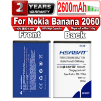 HSABAT 2600mAh BV-6A Battery for Nokia Banana 2060 3060 5250 C5-03 8110 4G