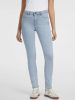 Guess กางเกงยีนส์ผู้หญิง High-Rise Skinny Jeans W4YA92D5CB3 - สียีนส์