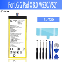 100% New high capacity BL-T20 5100mAh Phone Battery For LG G Pad X 8.0 V521 Batteries