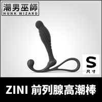 ZINI Anti-Shock 前列腺高潮棒 S尺寸 | 矽膠男性P點按摩射精感刺激 會陰肛門後庭肛塞魔仗