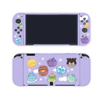 Funda Nintendo Switch Oled Cover Case Anime Dockable Protective Soft TPU Kawaii Shell For Switch Controller Joy-Con Controller