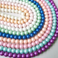 FTN 12 Butir Mutiara Sintetis Doff 10 mm (MST-10MM) Foton Craft Store BEADWORKS BAHAN CRAFT