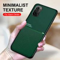 Magnetic Phone Case For Xiaomi Redmi K40 K40S K50 Pro Gaming K30 Textured Shell Soft Skin Feel Protector on for K40Pro